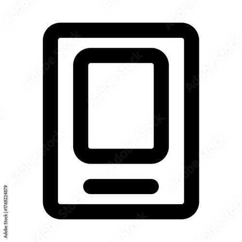 station outline icon set