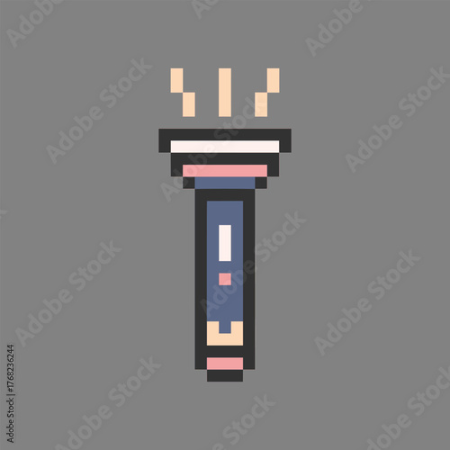 flashlight object retro pixel art