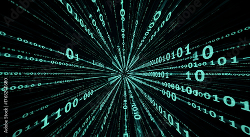 binary code background