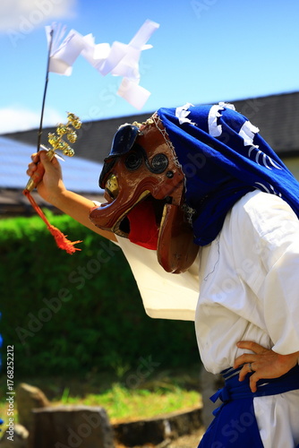 岩手県民俗芸能公演　獅子舞