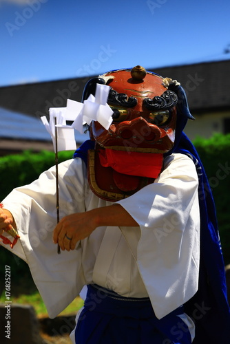 岩手県民俗芸能公演　獅子舞