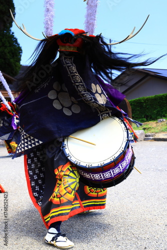 岩手県民俗芸能公演　獅子舞