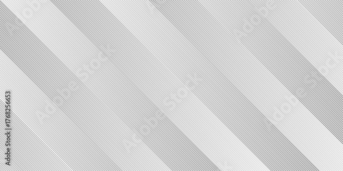 Geometric diagonal oblique vector curve gradient black and white graphic stripe line. Repeated fine diagonal lines Thin slash line stripes diagonal vector elegant background	
