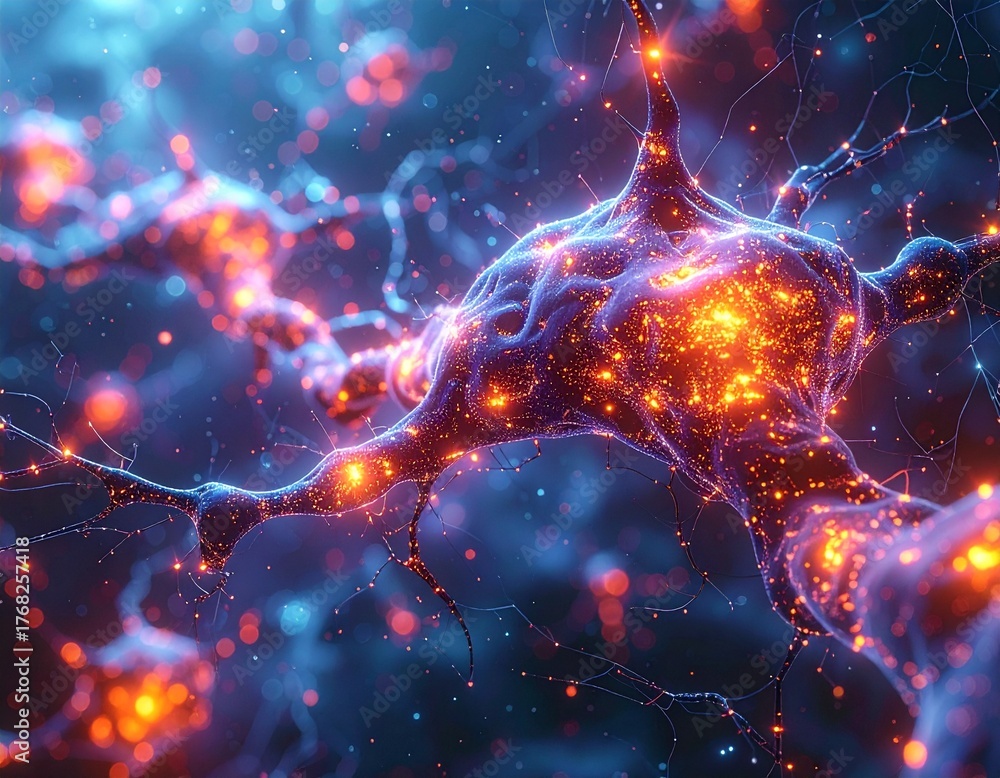 Obraz premium abstract background with stars