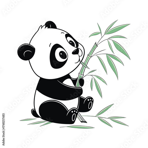 Elegant bamboo stalks and leaves artful arrangement minimalist nature design tranquil scene isolated on transparent background