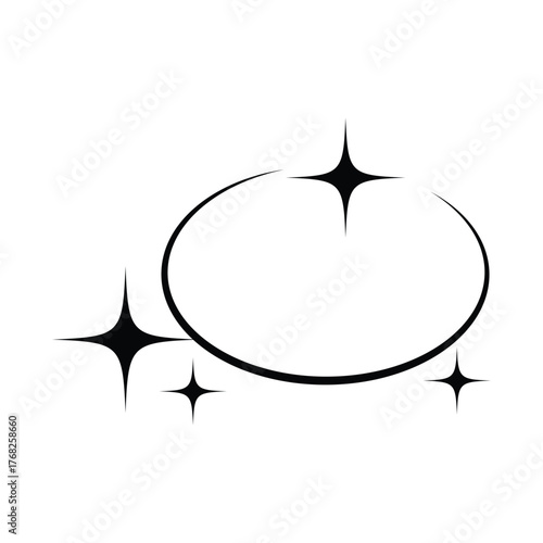 cleaning icon. Clean circle surface icon, easy cleaning, thin line symbol on white background  - editable stroke vector illustration eps 10.