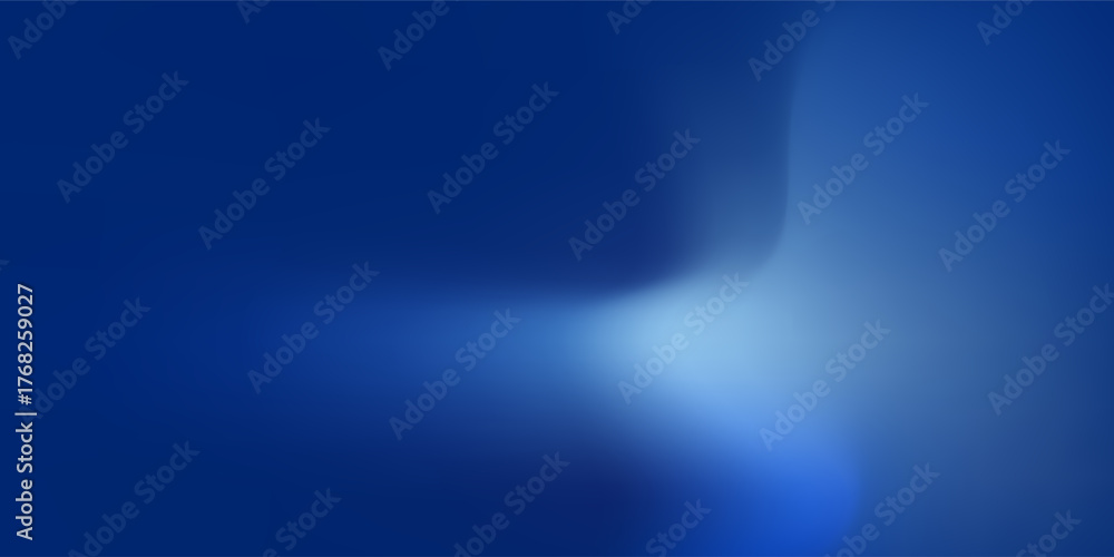 Obraz premium Dark Blue Gradient Abstract Background. Blurred Gradient with grain noise texture effect simple