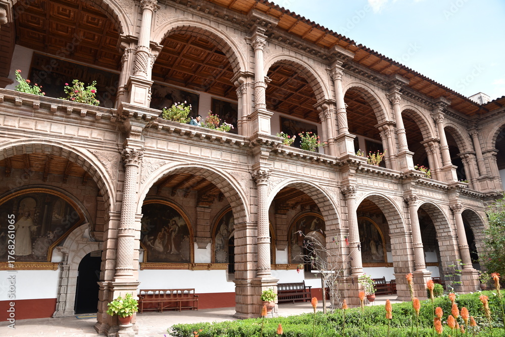 Fototapeta premium Monastère&nbsp;à Cusco. Pérou