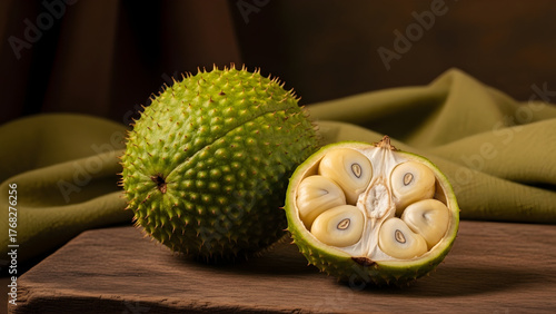 Spiky Gac Fruit A Nutritional Powerhouse with Sweet Taste and Vibrant Color