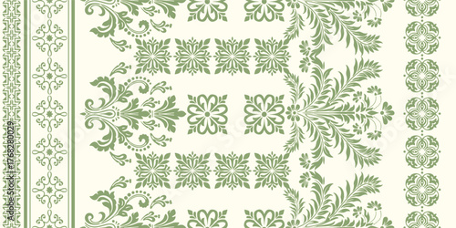 Ethnic Motifs Ikat floral paisley embroidery floral. ikat Saree Sarong oriental pattern traditional.Ikat embroidery style abstract embroidery design for texture,fabric,clothing,wrapping,decoration	
