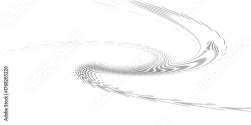 Minimalist Vector Design of Radiant Halftone Burst in Black and White, Perfect for Decorative Elements, Marketing, and Product Banners