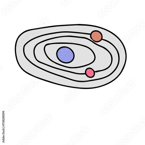 cartoon meteor, galaxy,outer space doodles isolated on white background.artwork, globe, space shuttle, falling, ground station, exploration, explorer, fantasy, concept, coloring, sun, icon, 