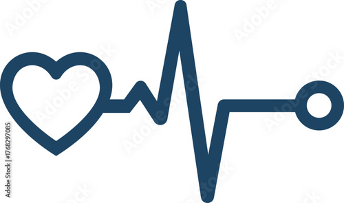 Heartbeat Line Icon