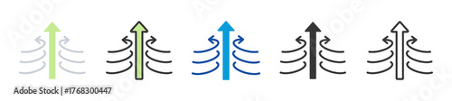 rip current icon set multi style various collection