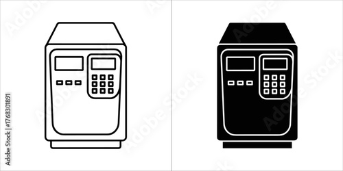 Parking meter machine