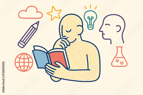 Online Learning Concept Art