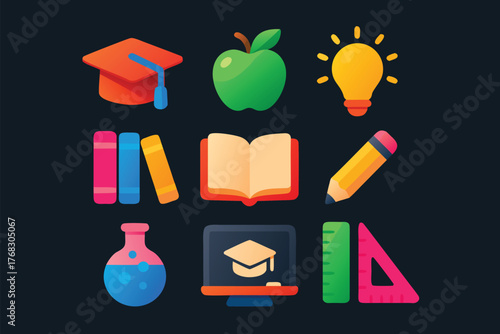 Online Learning Concept Art