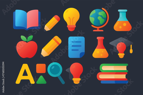 Online Learning Concept Art