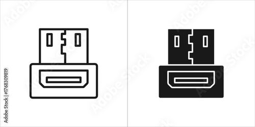 Black and white air purifier for your project