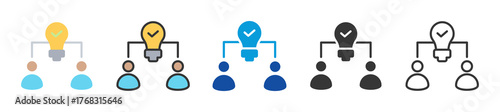 understanding icon set multi style various collection