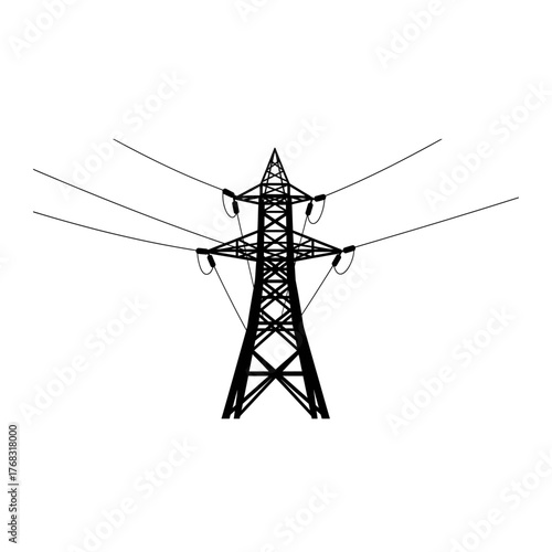 high voltage power line
