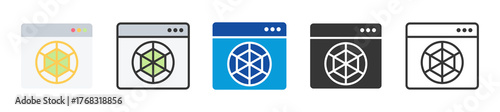 bioavailability icon set multi style various collection