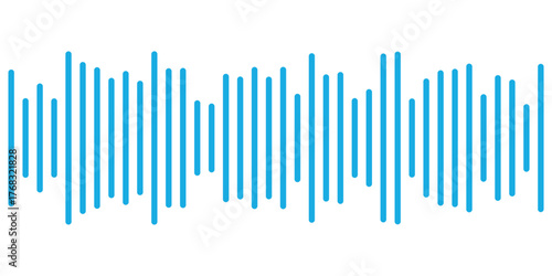 Continuous line sound wave music audio icon one art voice hand. Podcast wave line sound soundwave noise sketch drawn drawing doodle outline recording frequency vocal waveform microphone background