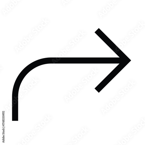 Outline share icon to send, connect, and distribute content.