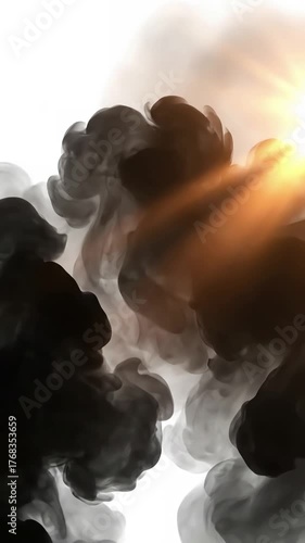 Ink Contrasty contrasty ink under dawn glow; clean background; stock‑safe, car‑free; no faces; no trademarks scene 1