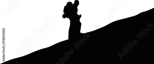 steadfast explorer conquers heights, pushing boundaries, forging new paths towards success