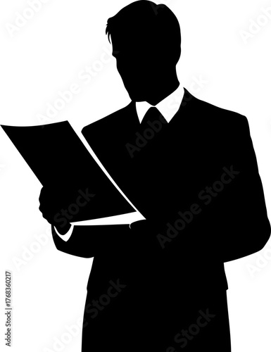 corporate executive meticulously scrutinizes binding accord, safeguarding all future endeavors