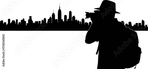 skyline observer a photographer frames the vibrant energy of city life