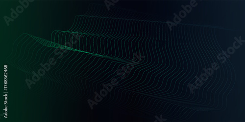 Subtle glowing digital mesh pattern with interconnected lines, creating an abstract futuristic texture on a dark gradient
