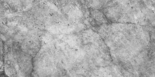 Old marble wall panorama texture cement dirty gray with black background,  grey and silver color design, Concrete walls with abstract patterns, Old cement wall with beautiful pattern in retro concept.
