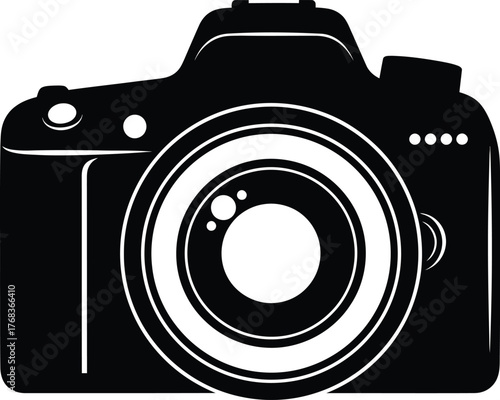 Digital Camera Vector Illustration