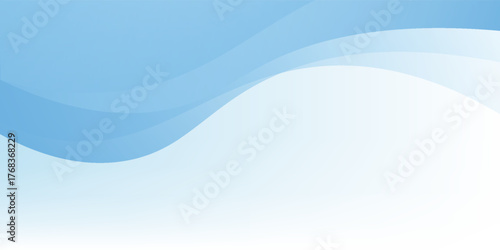 Abstract blue background. wave modern
