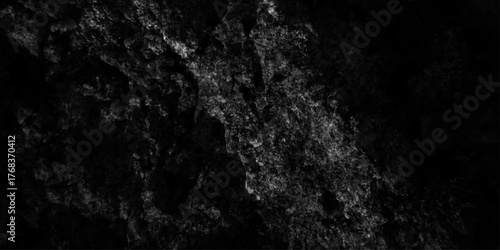 Old wall texture cement dark black gray background, grunge background with space for text or image, grunge wall black rock background texture, black marble texture background.