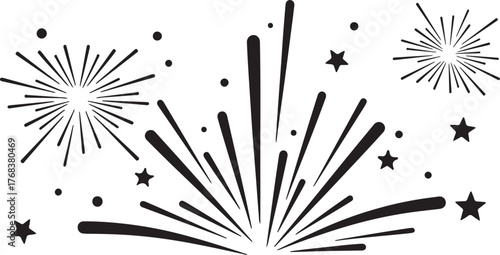 Explosion of Light and Stars A Celebration of Brightness and Joy