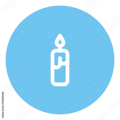 candle icon for illustration