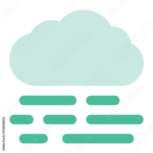 cloud icon for illustration