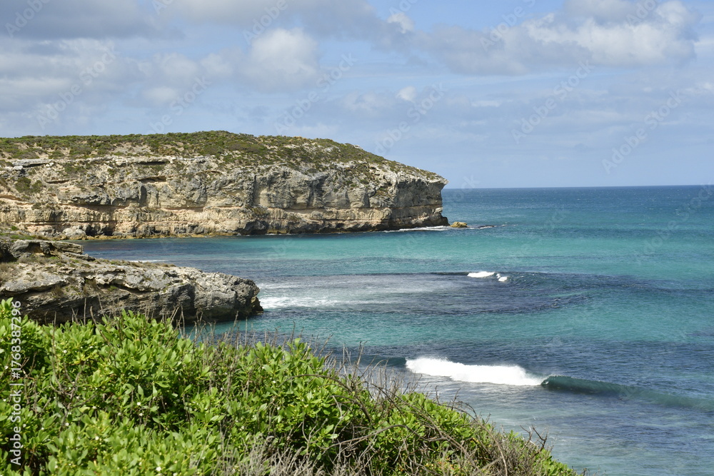 Fototapeta premium coast of the sea Pennington beach, kangaroo island 