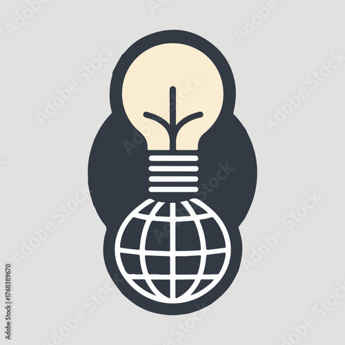 Flat Vector Design for World Science Day — Global Collaboration, Ethical AI, Environmental Research, Sustainable Future, Peace Through Science Concept