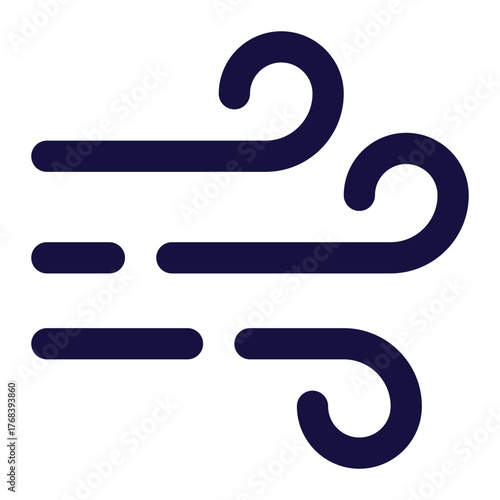 wind icon for illustration