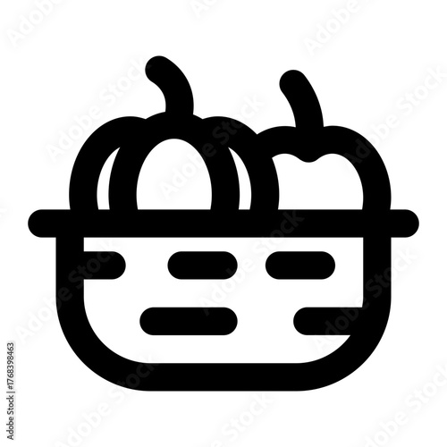 harvest icon for illustration