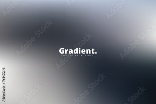 Metallic grey gradient background with soft light and subtle texture, ideal for sophisticated and contemporary design projects