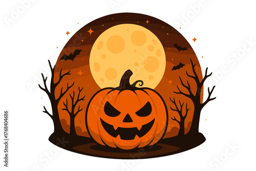 art, holiday, card, background, celebration, party, night, wallpaper, poster, event, orange, graphic, color, pumpkin