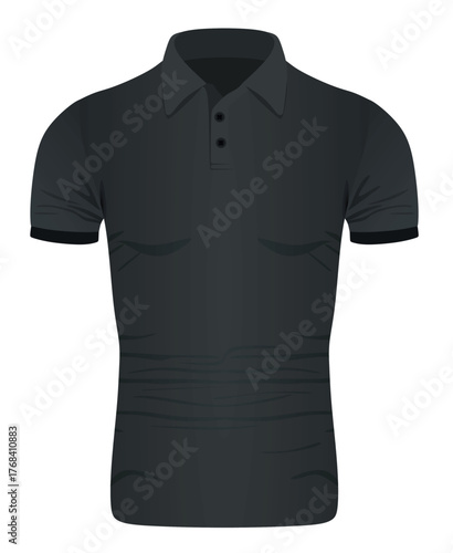 Black man t shirt. vector illustration	
