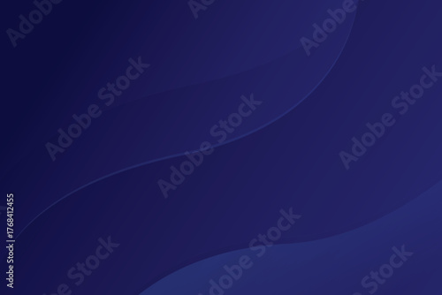 Deep rich royal blue abstract background with subtle gradient and soft flowing organic shapes for modern design