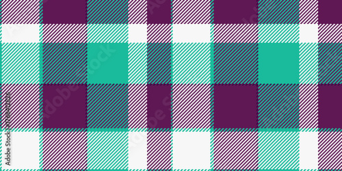 Vibrant teal and purple plaid pattern.  Perfect for textile design, website backgrounds, or fashion projects.  This bold, modern design evokes a sense of energy and style.