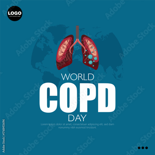 World COPD Day is a global event held annually on the third Wednesday of November.